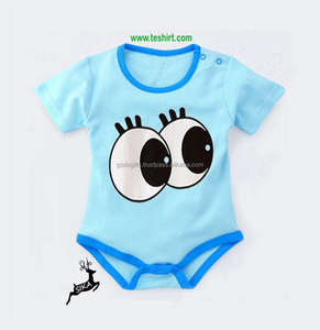 Vêtements pour bébés nouveau-nés en gros, barboteuses en coton à manches courtes, vente directe d'usine en Inde, exportateur de barboteuses en coton certifié - Product Image 3