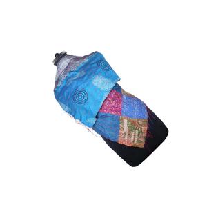 Kantha-Écharpe de Travail en Soie Fait Main Style Vintage, Design Tendance pour les Filles, SC1401 - Product Image 1