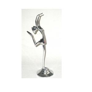 Figurine de danseur Bally en aluminium poli, décoration d'intérieur, sculpture en finition miroir ou mate, pour cadeau ou artisanat, modèle imprimé à la main - Product Image 5