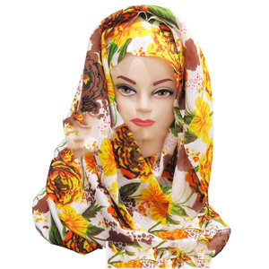 Printed Instant <b>Jersey</b> <b>Hijab</b> Hot Scarf 2022 Muslim Women for Women Custom Design Factory Price Ladies Muslim Women Muslim - Product Image 5