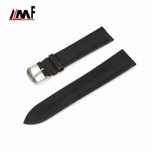 Design Semi Mat crocodile Gentleman 22mm 24mm Watch Strap Timeless Watch <b>Leather</b> <b>Bracelet</b> Straps for <b>Men</b> - Product Image 2