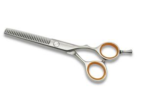 2024 ciseaux amincissants de haute qualité en acier inoxydable 5.5 pouces cisailles de salon ciseaux de coiffeur professionnels faits à la main - Product Image 2