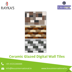 Carreaux muraux numériques en céramique émaillée à haute efficacité - Product Image 2