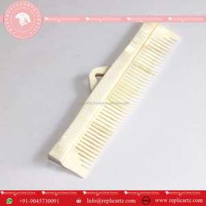 Luxury Handmade Bone Hair Comb Traditional Styling Tool Anti Static Wet Comb for Thin Hair <b>Beard</b> Grooming Natural Personal <b>Care</b> - Product Image 4