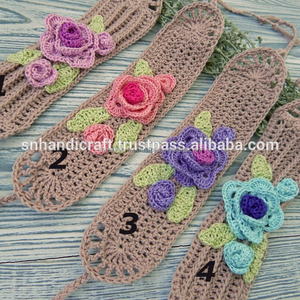 The Art of Handmade Crochet <b>bracelet</b> <b>boho</b> <b>bracelet</b> roses <b>bracelet</b> cotton <b>bracelet</b> wrap <b>bracelet</b> braided <b>bracelet</b> - Product Image 1