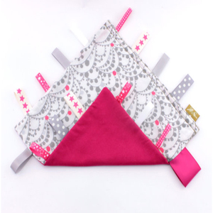 Couvertures Taggies pour bébé en coton biologique 100 % certifié SGS, provenant d'Inde - Product Image 1