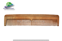 Peigne en bois Neem naturel, peigne pour les cheveux