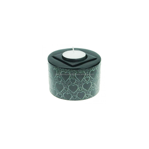 Porte-bougie en pierre de savon naturelle, lampe - Product Image 1