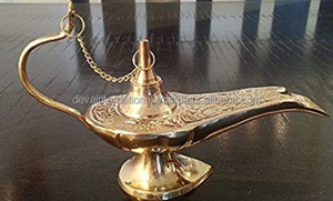 LAMP WITH LID BRASS <b>Home</b> <b>Decor</b> Wall <b>Decor</b> <b>Other</b> - Product Image 3