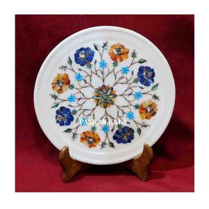 Kitchen Decorative Marble Inlay Designer Plates - Product Image 1