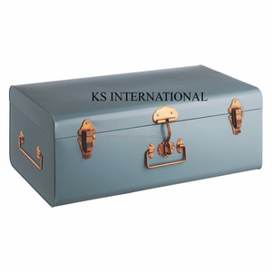 Maletero de Metal de almacenamiento con recubrimiento de polvo gris - Product Image 1