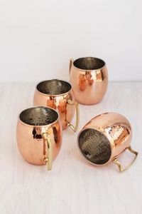 Tasses à bière en cuivre Moscow Mule - Product Image 3