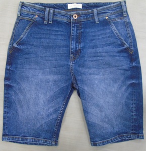 Short en jean pour hommes, de marque originale, manches, longueur aux genoux, en coton, Denim, Bermuda, vente en gros, - Product Image 6