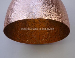 Đèn Trần Bằng Nhôm, Đèn Trần Bằng Đồng Và Được Rèn Màu Vàng Hồng - Product Image 4