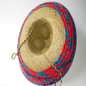 Sombrero de paja con bordado vietnamita a color, calidad estándar 2026 y forma rígida, venta al por mayor, gran oferta - Product Image 3