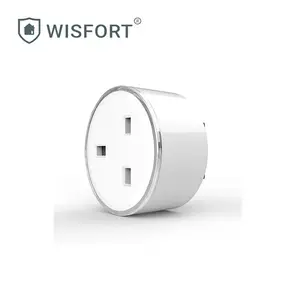 LED Wifi Smart Plug compatible con Amazon Alexa Google casa IFTTT al por mayor wifi enchufe inteligente