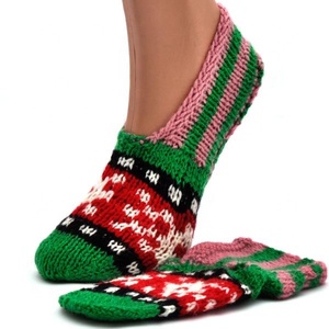 COLORÉS FAITS à la MAIN LAINE TURQUE BOTTINES KILIM MOTIFS DE TURQUIE - Product Image 4