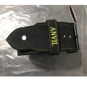 Cinturón de cuero para gimnasio pesado Premium Levantamiento de pesas Equipo de entrenamiento de alta calidad hecho a medida Entrenamiento cómodo - Product Image 2