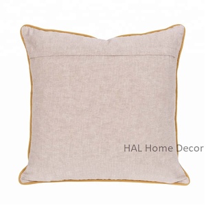 Funda de Almohada Decorativa de Algodón, Decoración del Hogar India, Funda de Almohada Decorativa, Fundas de Cojín Bordadas a Mano de Diseñador - Product Image 5