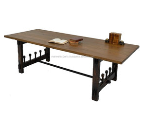 Mesa de comedor de hierro fundido - Product Image 2