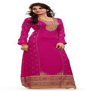 Caftán de fiesta, caftán impreso, INDIA - Product Image 1
