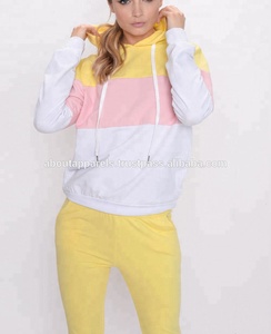 Survêtement pour femmes, sweatshirt à capuche, pantalon, tenue de sport, tenue décontractée avec fermeture éclair, dernier modèle de sweat à capuche respirant - Product Image 3