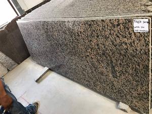 แผ่นหินแกรนิตขนาดเล็กผิวเสือสีเหลืองอินเดียทันสมัยขัดเงา - Product Image 5