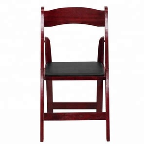 Mahogany Padded Wedding Chair - Product Image 3