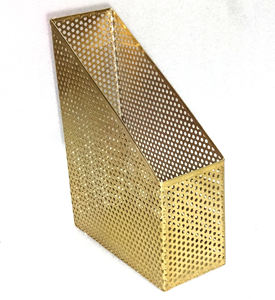 Estantería de Metal para revistas, soporte para libros, hoja de grabado de hierro, nuevo - Product Image 1