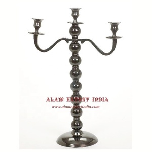 Hot Sale Latest Product 3 Arm <b>Candelabra</b> Metal Aluminum Silver Finished for Tabletop Decorate Wedding Decorations Home & Offices - Product Image 5