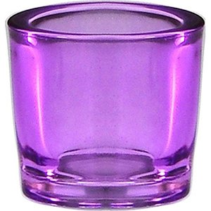 Conteneur votif en verre Aqua noir, porte-bougie - Product Image 6