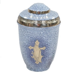 URNA DE CREMACIÓN EUROPEA DE LATÓN URNA SUMINISTROS FUNERARIOS DE METAL URNA DE ALTA CALIDAD PARA CENIZAS HUMANAS - Product Image 1