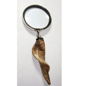 <b>WOODEN</b> MAGNIFYING GLASS / MAGNIFYING <b>MIRROR</b> - Product Image 4