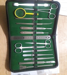 <span class=keywords><strong>Kit</strong></span> di dissezione di biologia di anatomia per studenti di medicina con custodia in acciaio inossidabile con custodia in pelle - Product Image 2