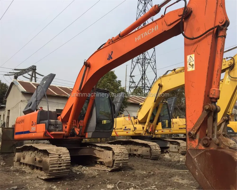 Second-hand hitachi ZX200-3 excavator in very cheap price