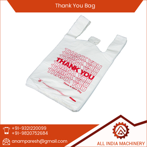 ด้านคุณภาพพลาสติกพิมพ์ขอบคุณ T เสื้อกระเป๋า - Product Image 2