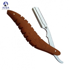 Rasoir de Barbier Professionnel Personnalisé pour Rasage à l'Eau, Manche à Anneau pour un Doigt - Product Image 5