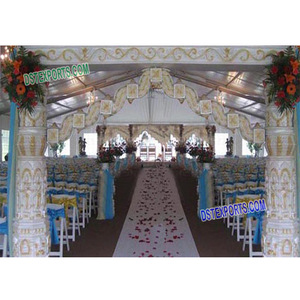 Wedding Dev Pillars Puerta de bienvenida Boda hindú Puerta de entrada Diseño Devdas Puerta de bienvenida Australia - Product Image 1
