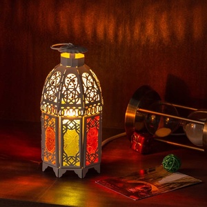 พรีเมี่ยมที่มีคุณภาพสไตล์โบราณเทียนโคมไฟสำหรับตกแต่งบ้านที่มีอยู่ในราคาที่ส่งออกจากอินเดีย - Product Image 2