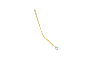 Blue Topaz Quartz 18K Gold Plated Brass <b>Oxidized</b> Fashionable Natural Multi Gemstone Handmade Necklace - Product Image 4