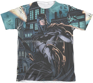 เสื้อยืดซุปเปอร์ฮีโร่คอกลมผ้าสแปนเด็กซ์ระบายอากาศได้ดีทรงพลัสไซส์ออกแบบได้ตามต้องการ - Product Image 6