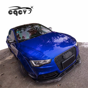 Kit corpo stile CQCV per <span class=keywords><strong>Audi</strong></span> A5 materiale in fibra di carbonio labbro anteriore labbro posteriore gonne laterali parafango largo spoiler accessori auto - Product Image 2