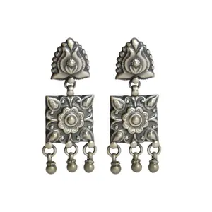 Mới Tùy Chỉnh Chất Lượng Cao Bán Buôn 925 Sterling Silver Đồng Bằng Stud Bông Tai Rắn 925 Sterling Bạc Bông Tai Nhà Cung Cấp Xuất Khẩu