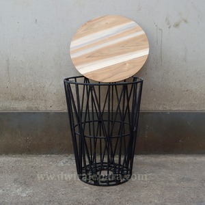 โต๊ะตะกร้าเฟอร์นิเจอร์อุตสาหกรรมโบราณทำจากไม้อินโดนีเซีย - Product Image 4