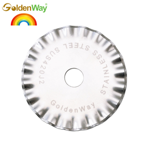 Cuchillas de corte rotativas estilo botón pulsador de 45mm para Cuchillo de utilidad grado DIY soporte OEM personalizado - Product Image 5