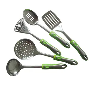 5pcs food grade hot sale kitchenware kitchen utensils stainless steel indian stainless steel utensils