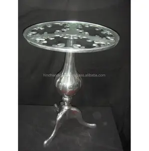 Aluminium Metalen Custom Design Thee Koffie Decoratieve Tafel, Metalen Meubels Voor Home Decor Met Lage Prijs