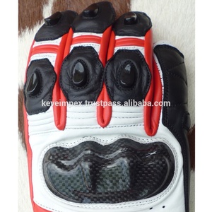 Gants de course de moto en cuir de vachette véritable de nouveau style à bas prix USA avec logo personnalisé de qualité supérieure - Product Image 5