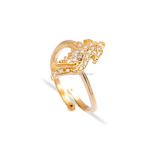 ซีฮอร์สออกแบบตุรกีขายส่ง Handcrafted ปรับเงิน925เครื่องประดับแหวนแนวโน้มแฟชั่น - Product Image 1