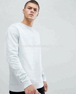 เสื้อสเวตเชิ้ตผ้าเฟรนช์เทอร์รี่แบบวาร์ซิตี้สำหรับผู้ชายรุ่นใหม่ปี 2026 เสื้อสเวตเชิ้ตคอกลมเรียบๆ สั่งทำได้สำหรับวัยรุ่น เสื้อสเวตเชิ้ตผ้าฟลีซคอตตอน - Product Image 2